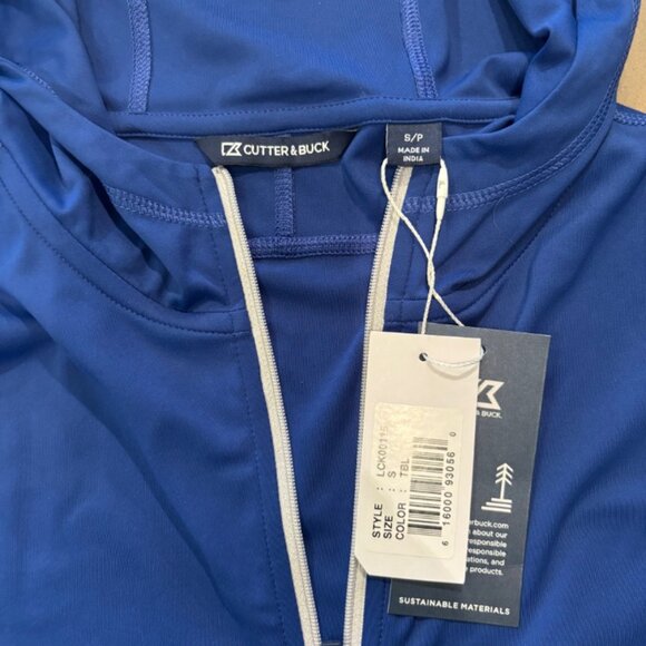 Cutter Buck Daybreak Eco Recycled Womens Half Zip Hoodie Item #LCK00115 - Picture 4 of 8